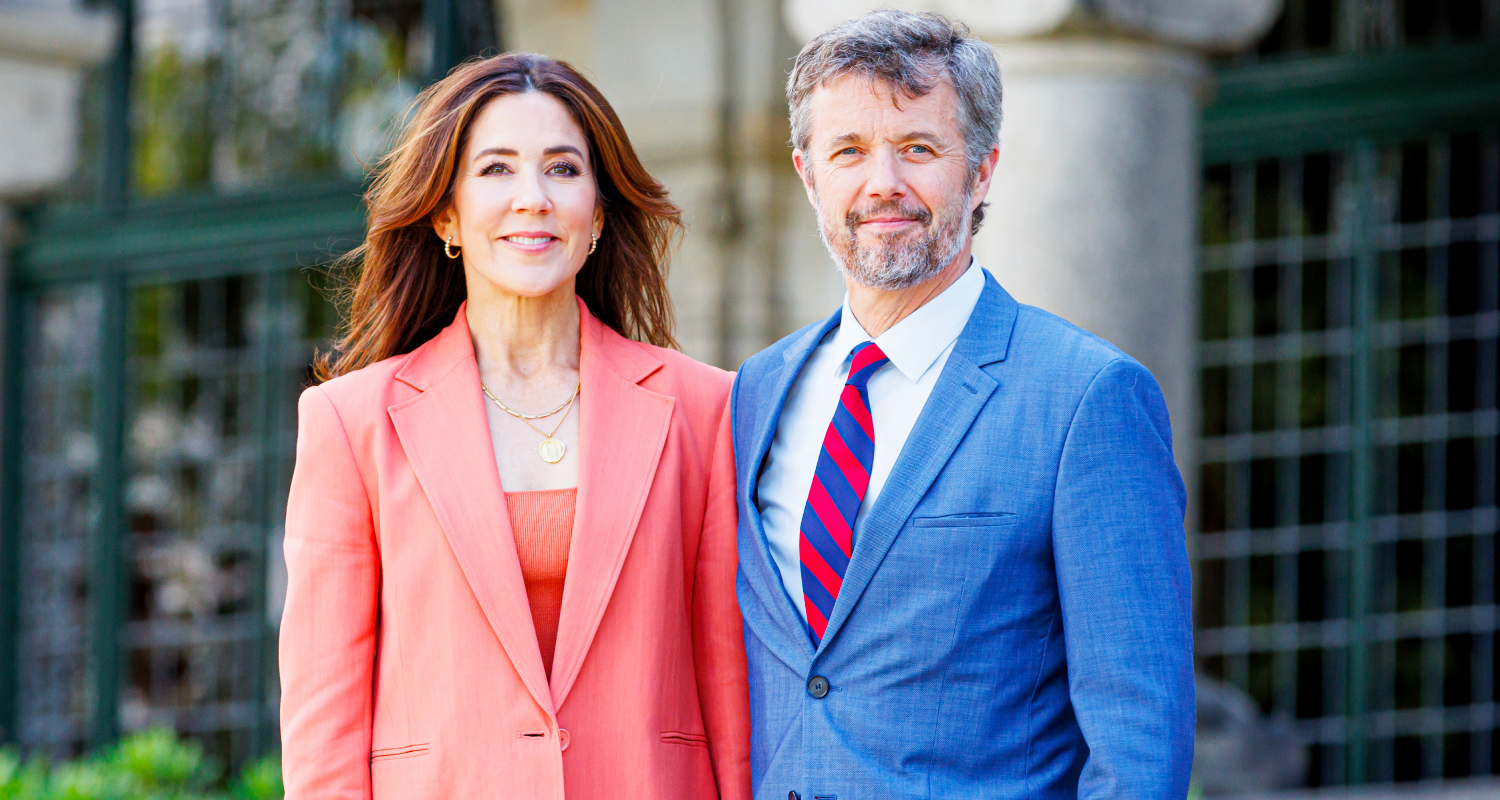 Princess Mary Is Picture-Perfect In Radiant Tangerine Suit While Out With Prince Frederik