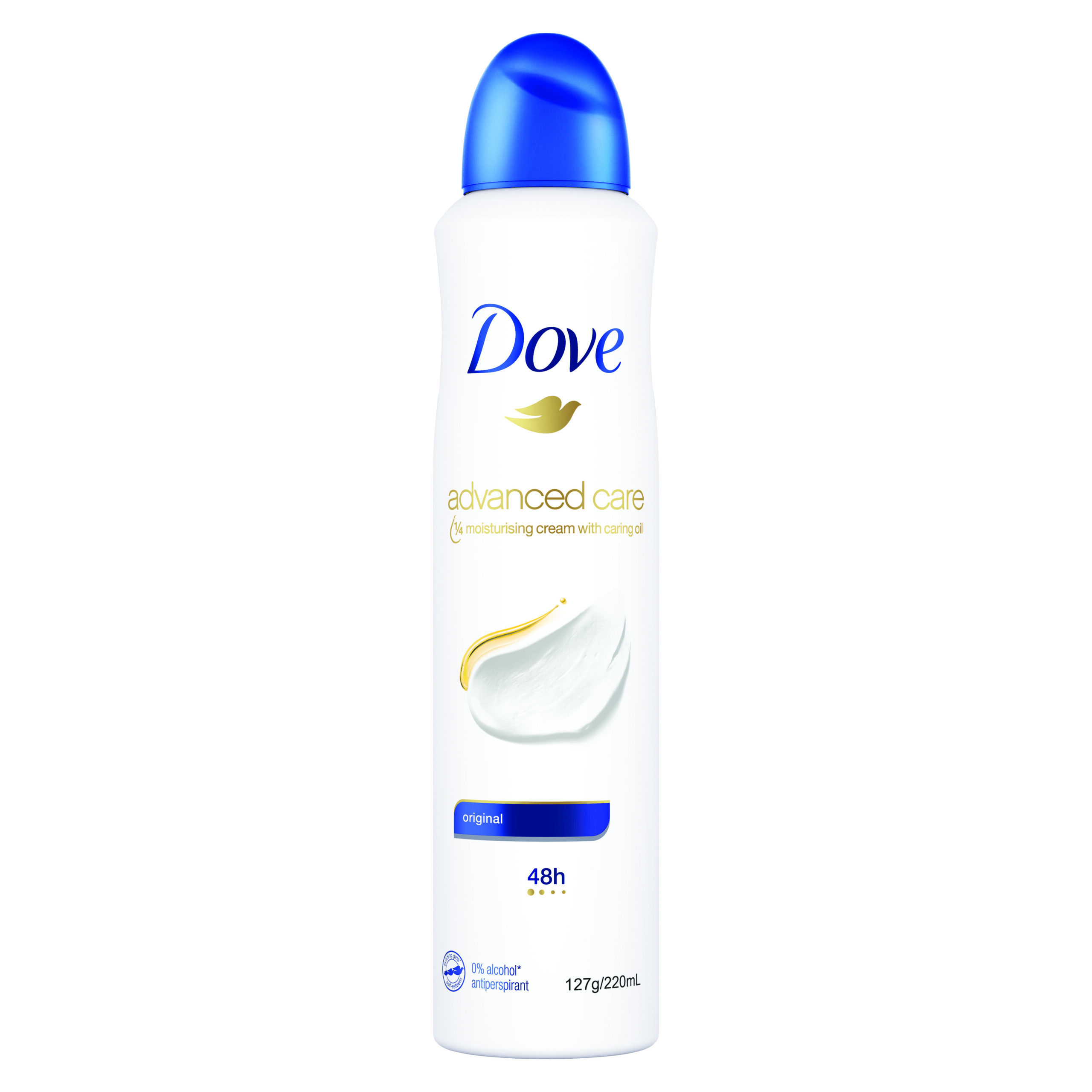 Dove Advanced Care Original Antiperspirant Deodorant Aerosol 220ml