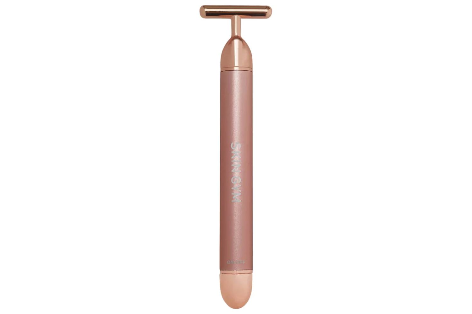 The Skin Gym Beauty Lifter Vibrating T Bar is designed to sculpt and lift facial muscles.