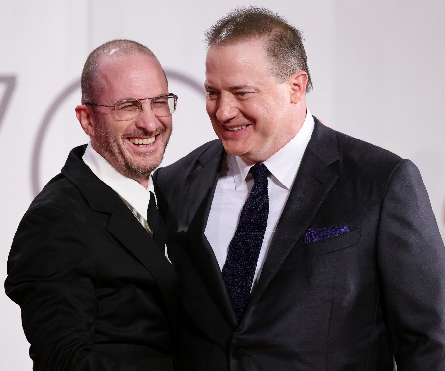 Darren Aronofsky and Brendan Fraser both appeared pleased with the reception of The Whale at the 79th Venice Film Festival