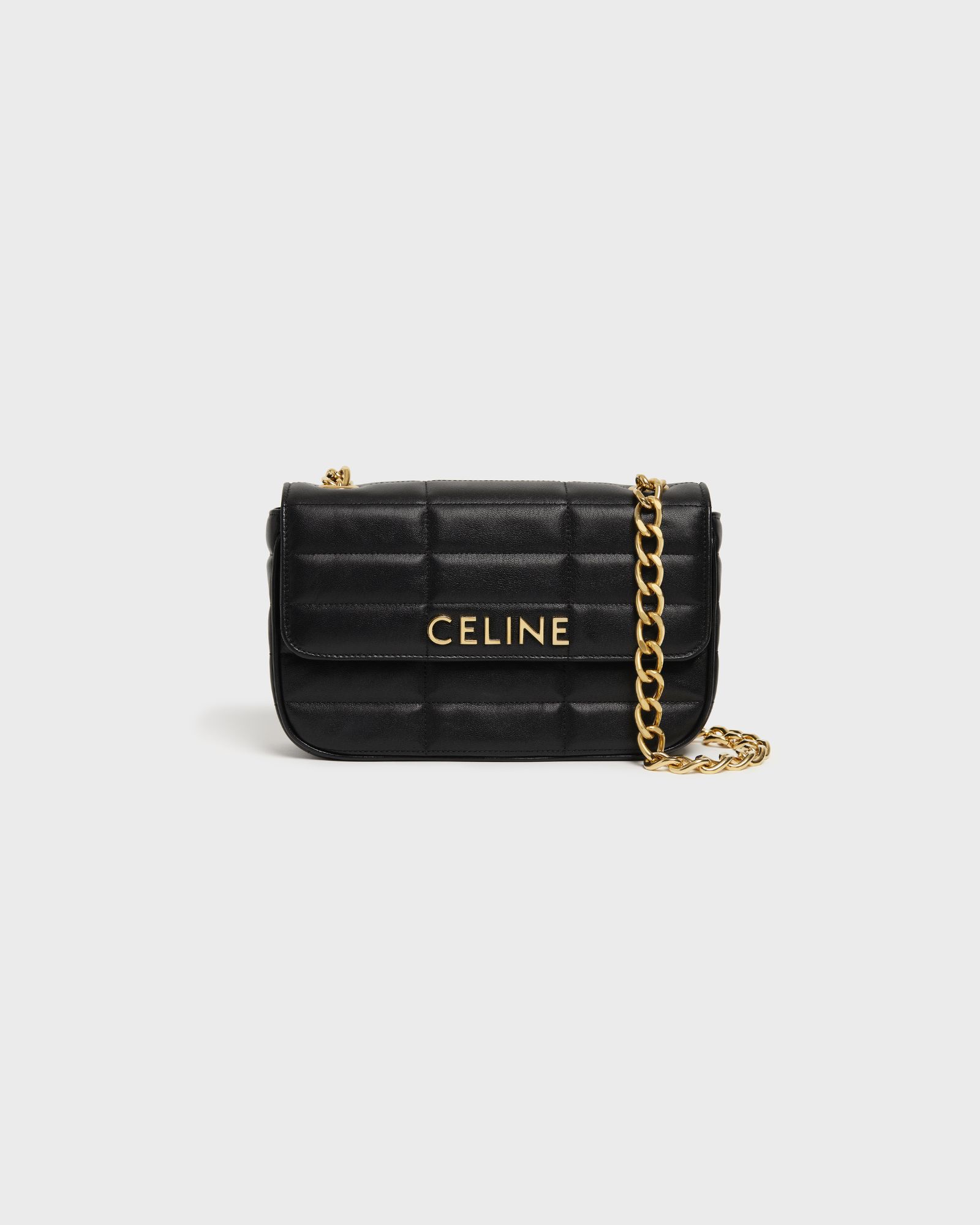 celine- Matelassé- handbag-black