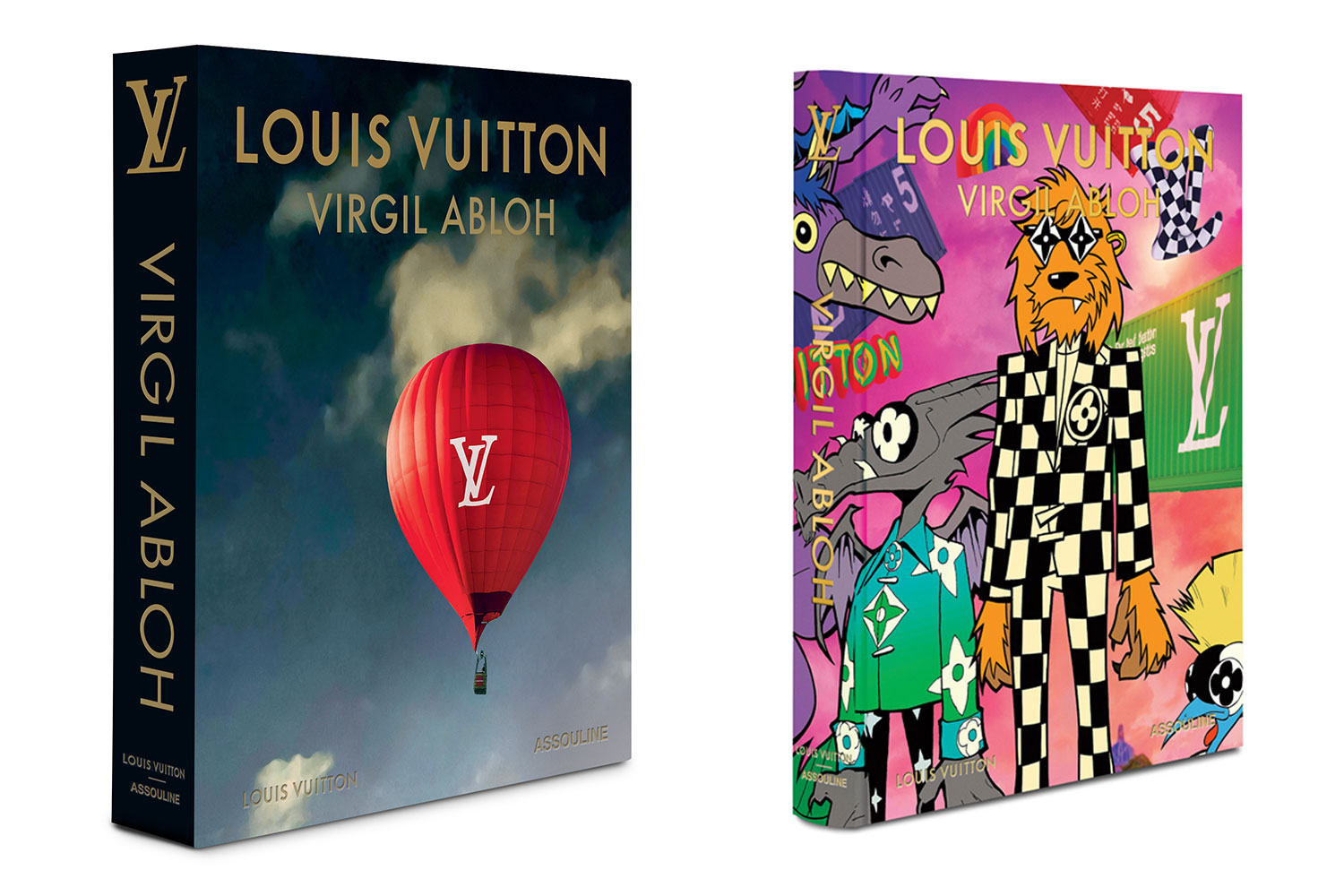 Louis Vuitton Virgil Abloh book covers