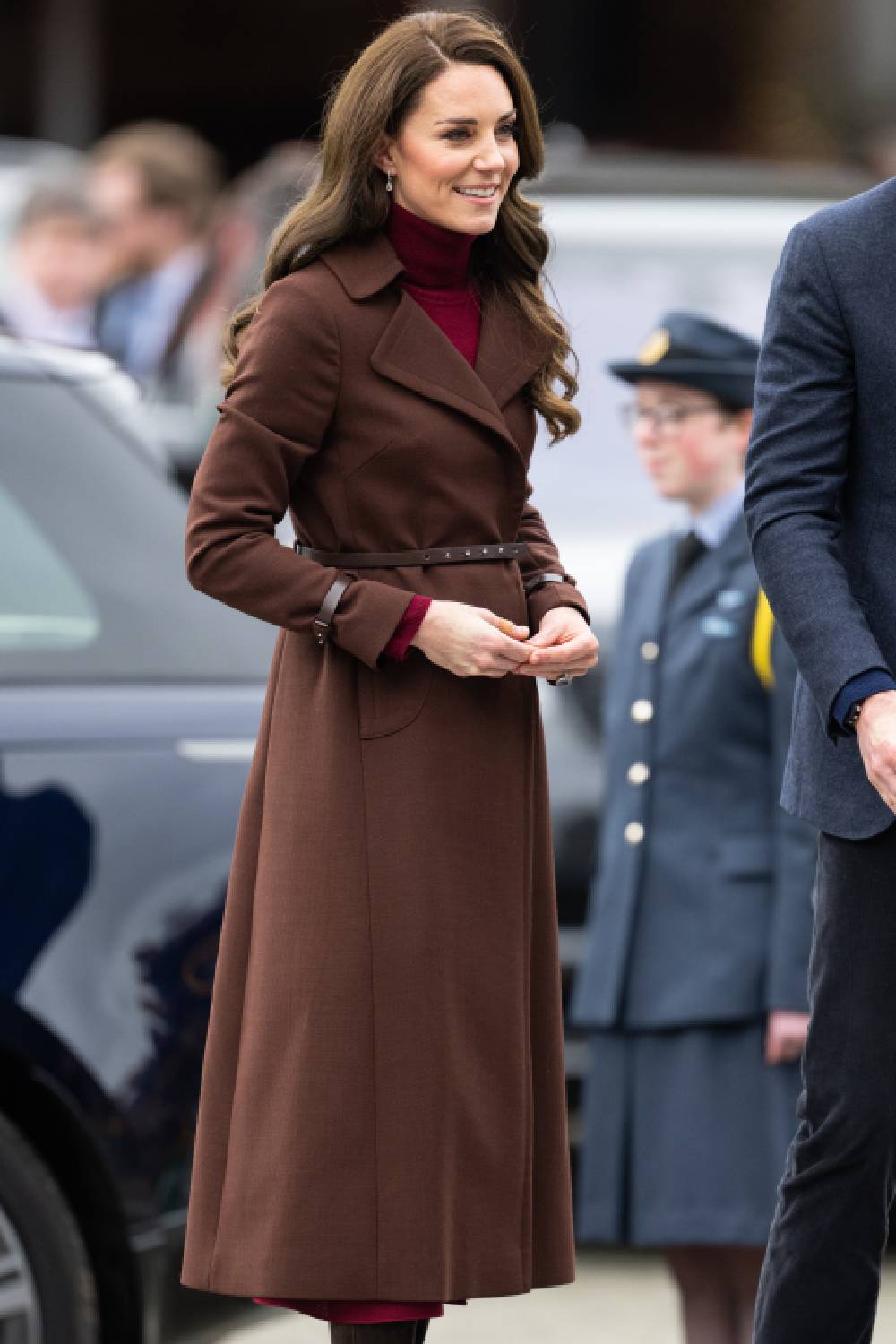 Kate Middleton Brown coat