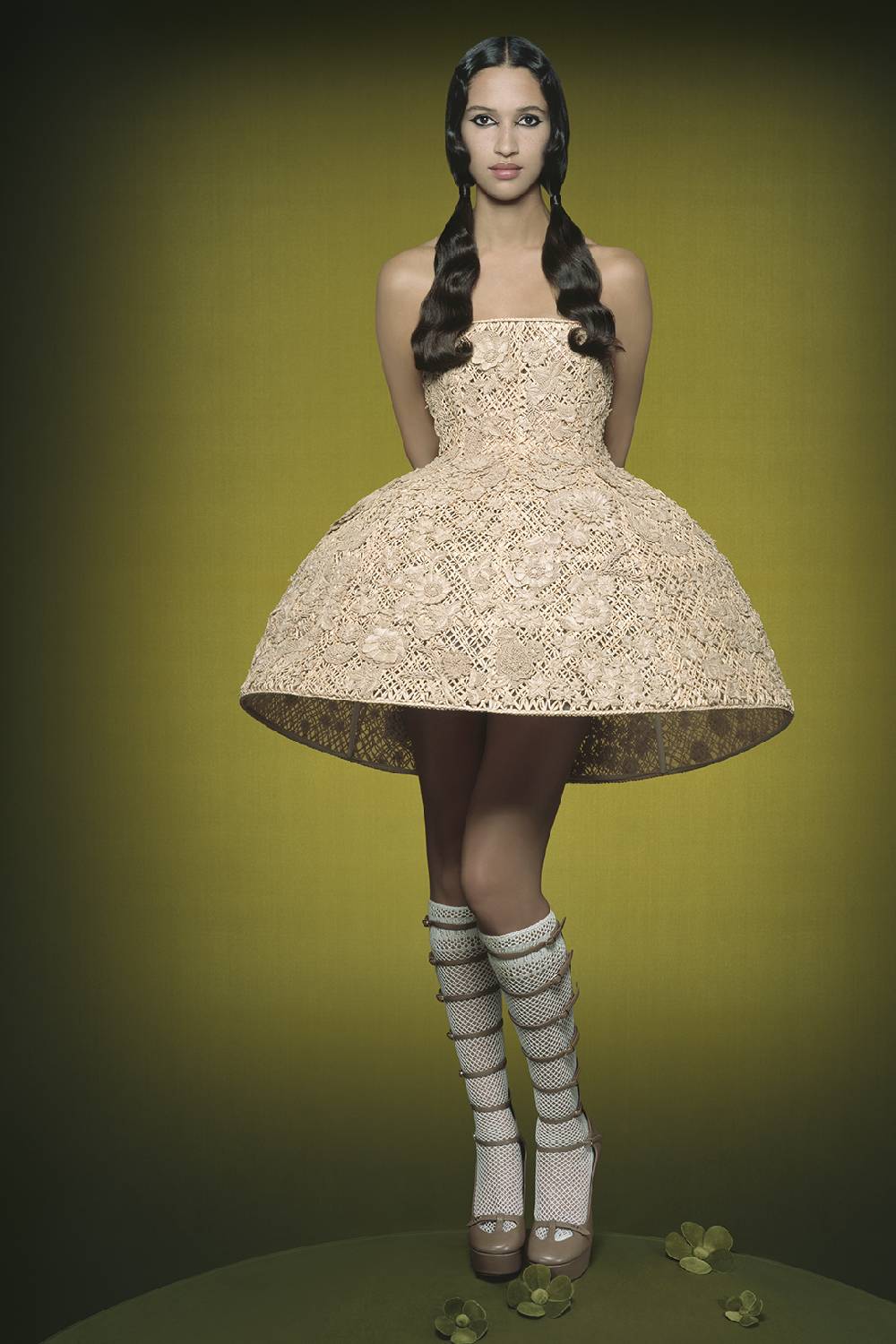 Crinoline dress dior