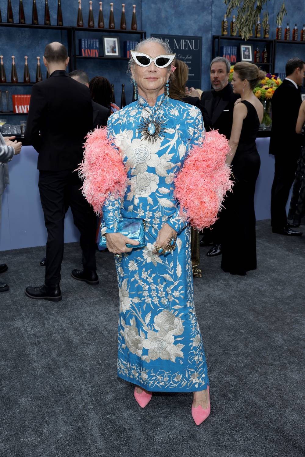 Lisa Eisner attends the 2023 Vanity Fair Oscar Party