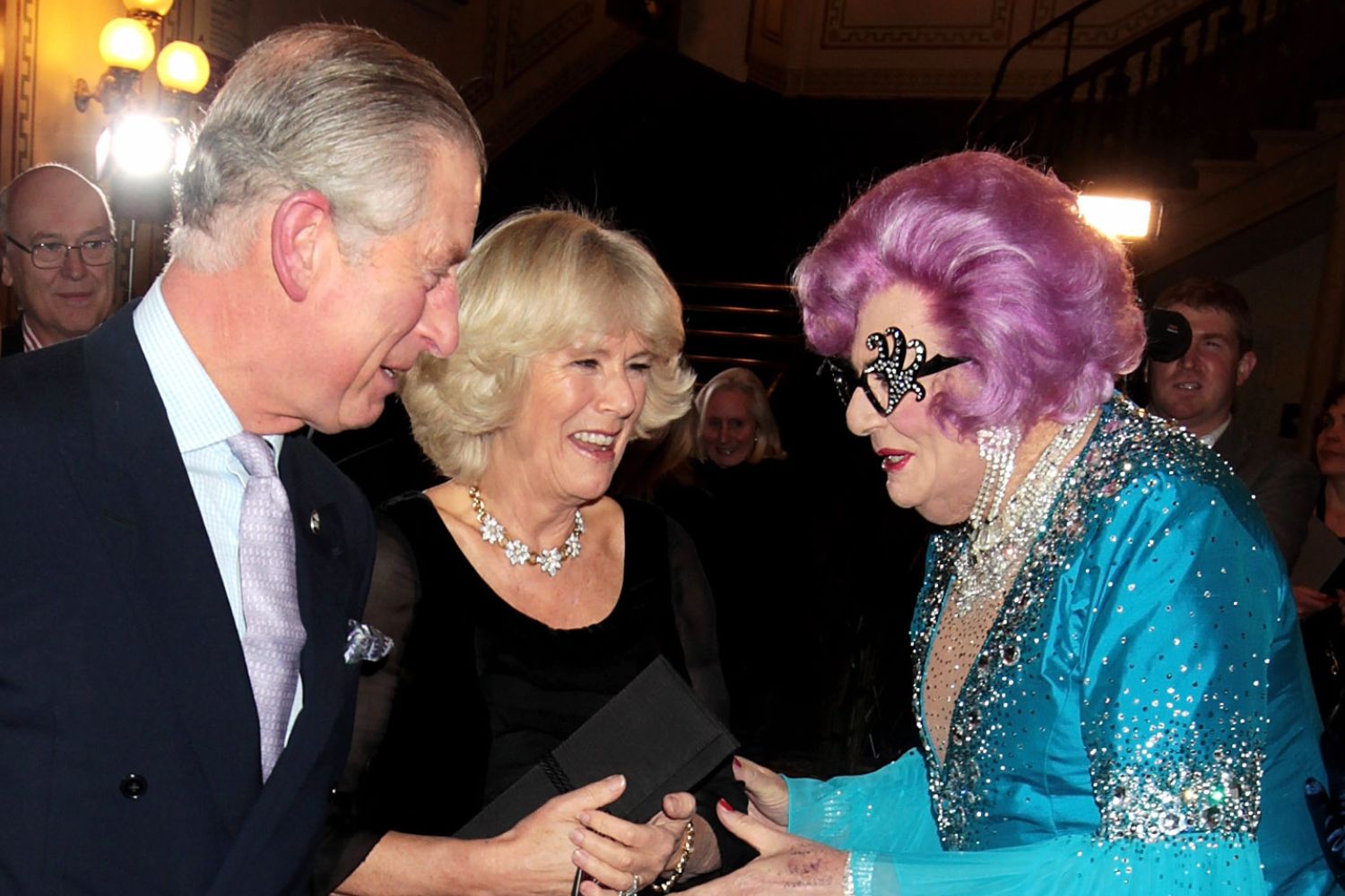 Dame-edna-everage-with-king-charles-and-camilla-in-2010
