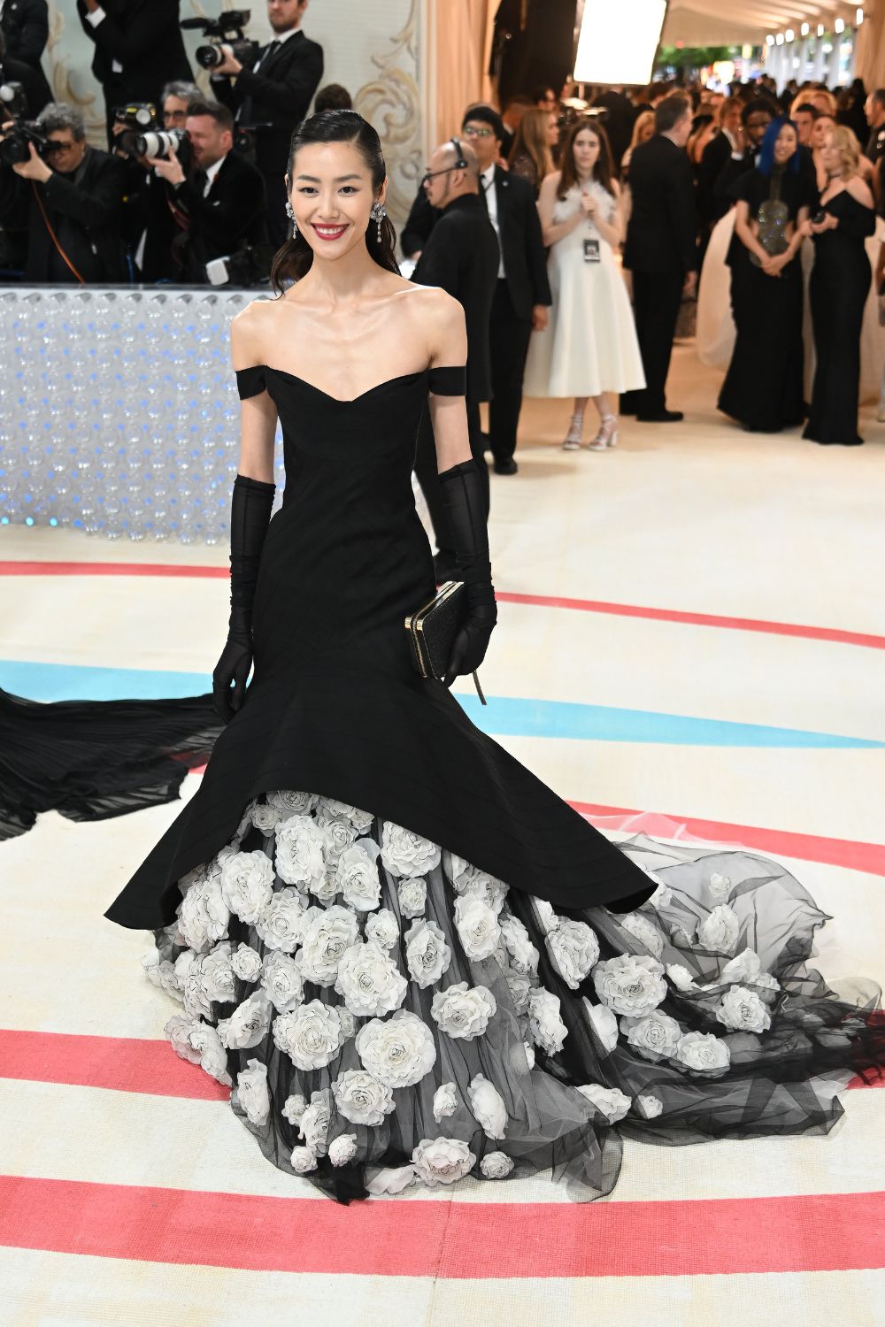 Liu Wen-met-gala