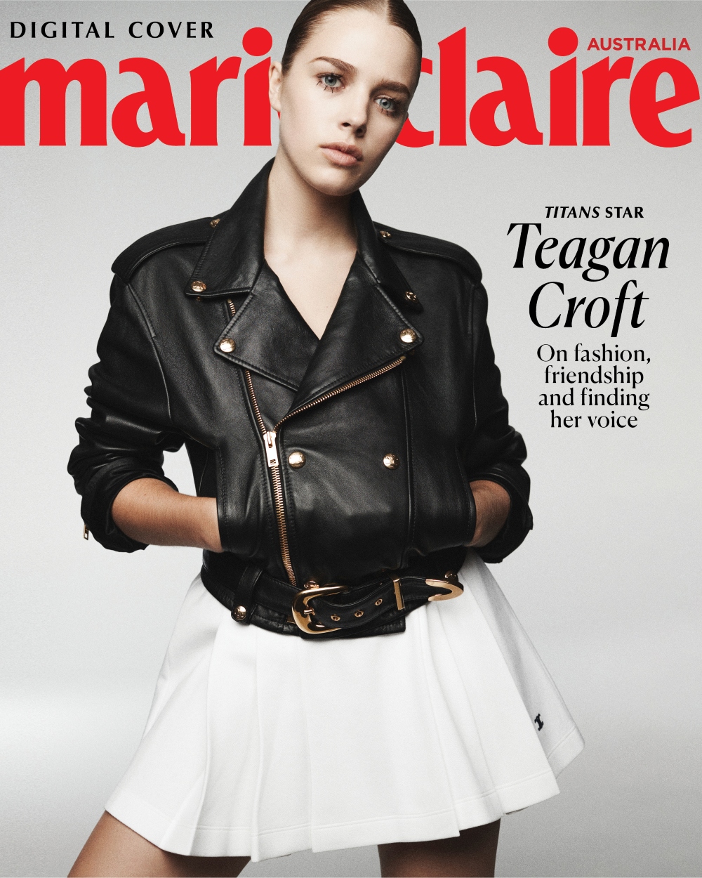 Teagan Croft Marie Claire digital cover