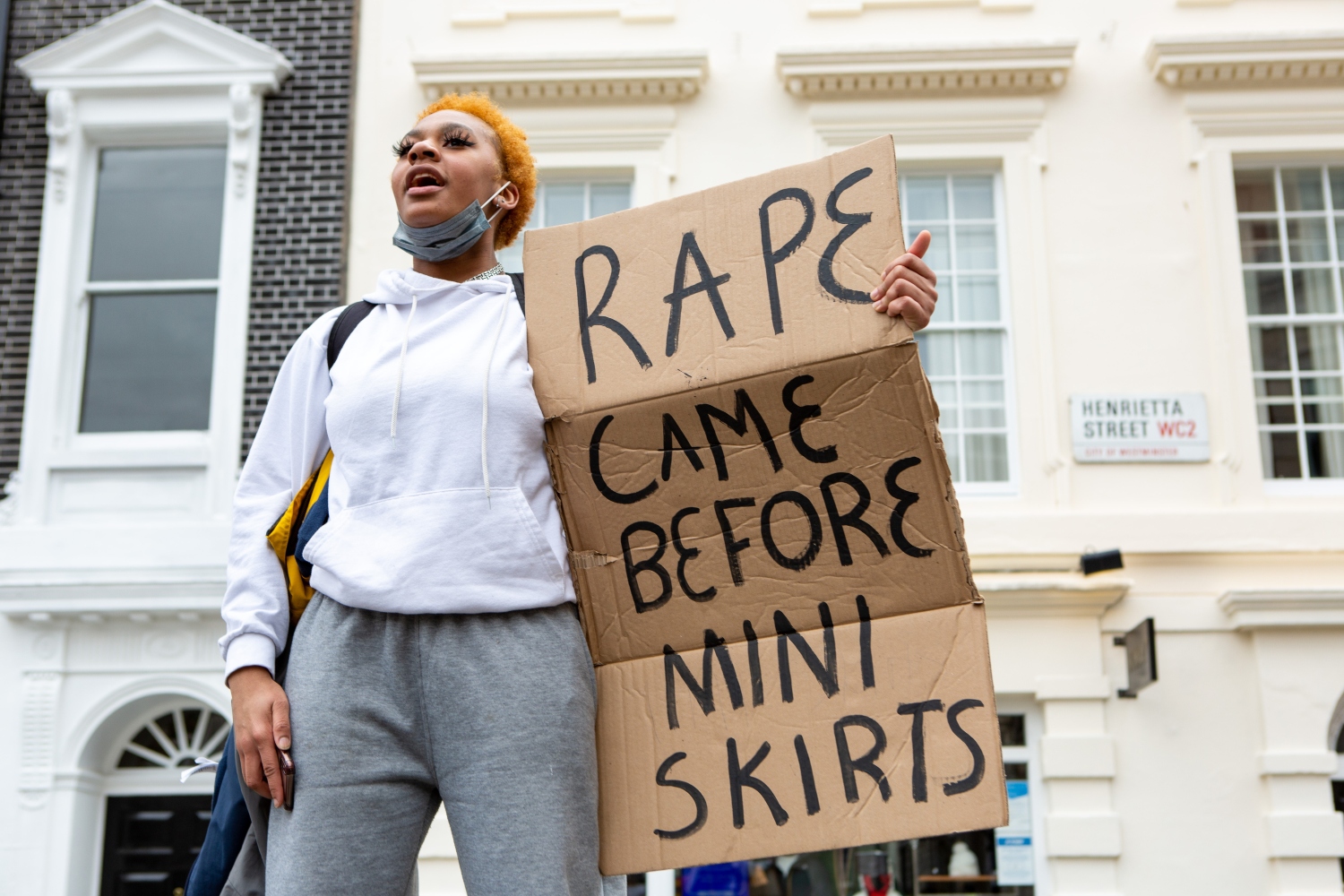 Rape came before mini skirts