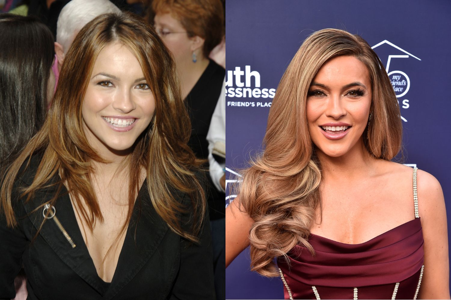 Chrishell from 'Selling Sunset' before and after. 