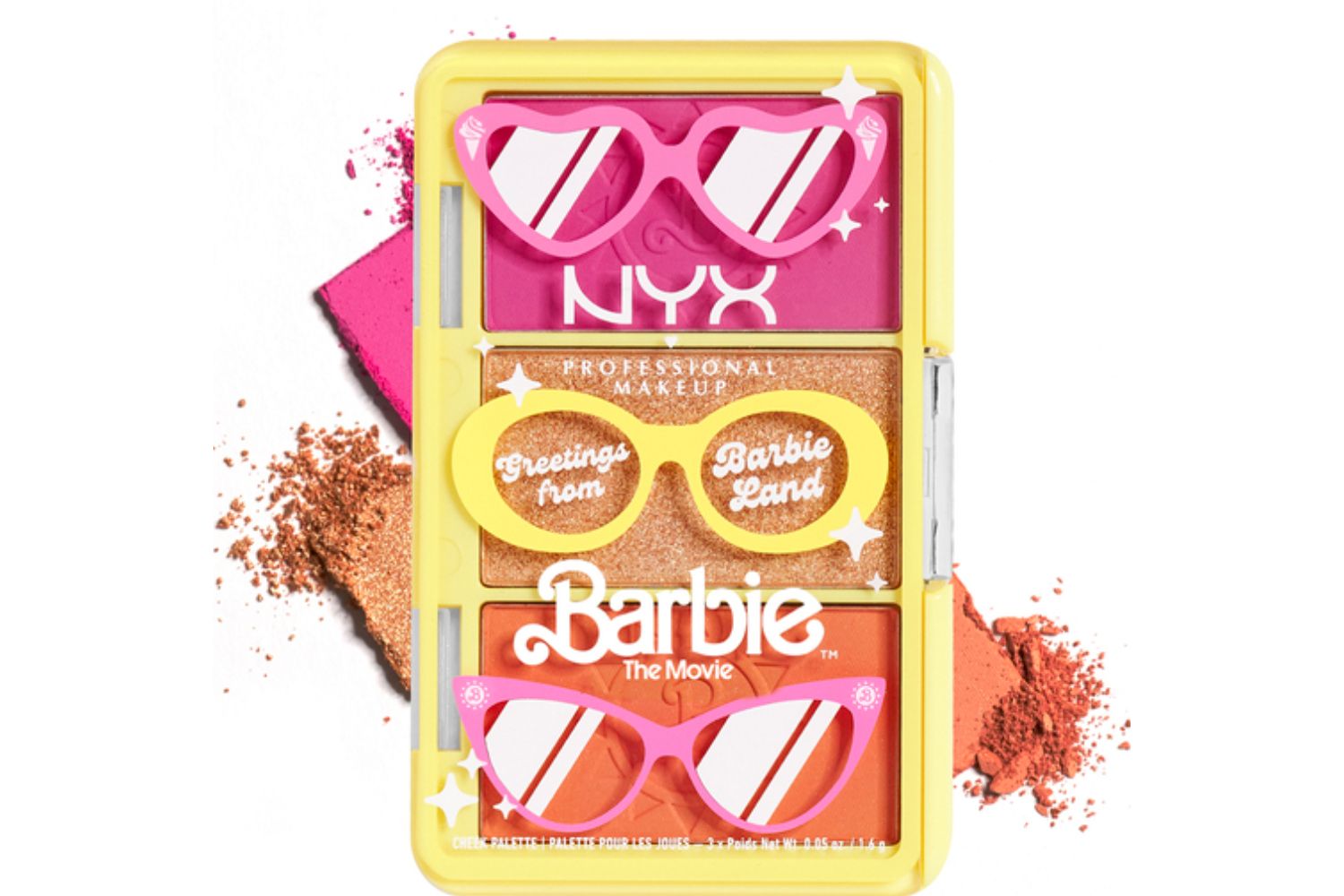 NYX Cosmetics Barbie Mini Cheek Palette
