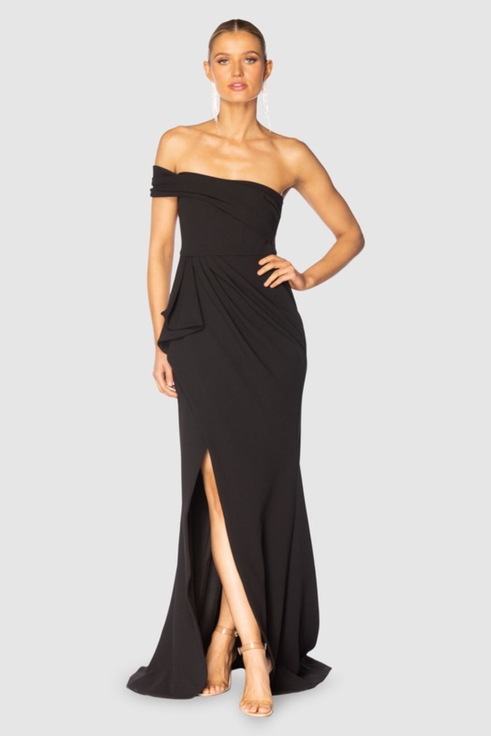 black-bridesmaid-dress