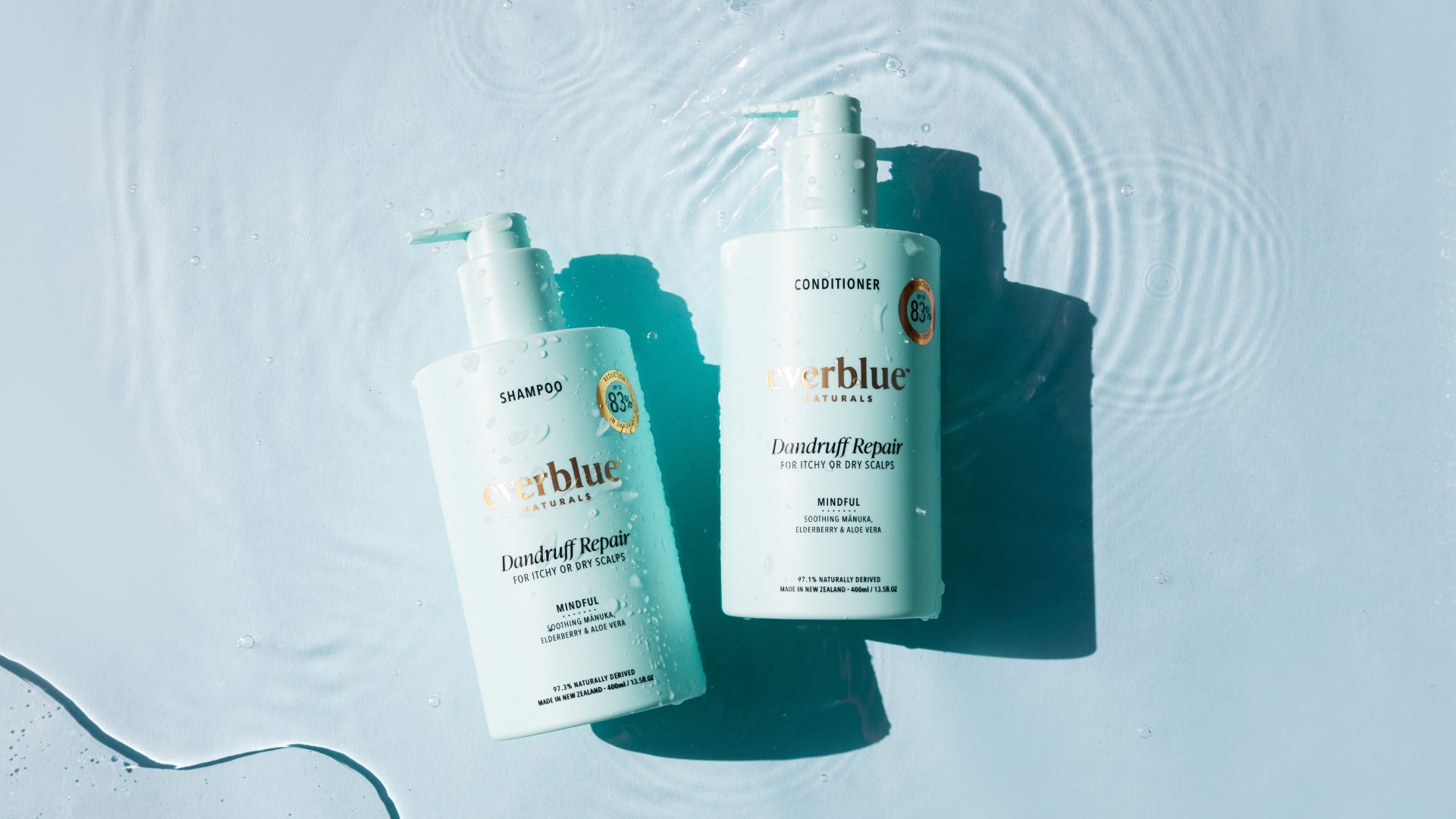 Everblue Mindful Dandruff Repair Shampoo and Conditioner