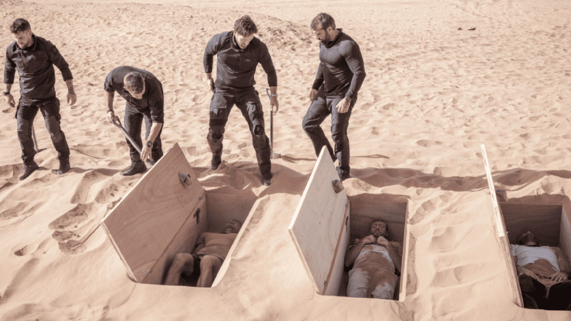 SAS Australia buried alive