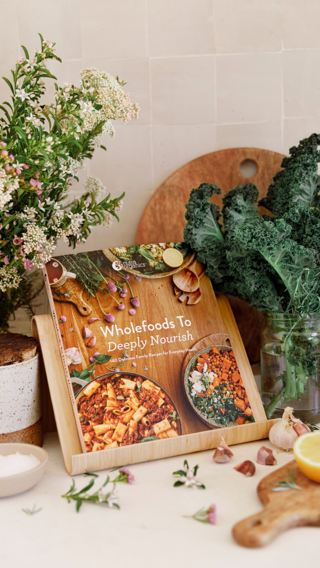 Nutra Organics wellness cookbook