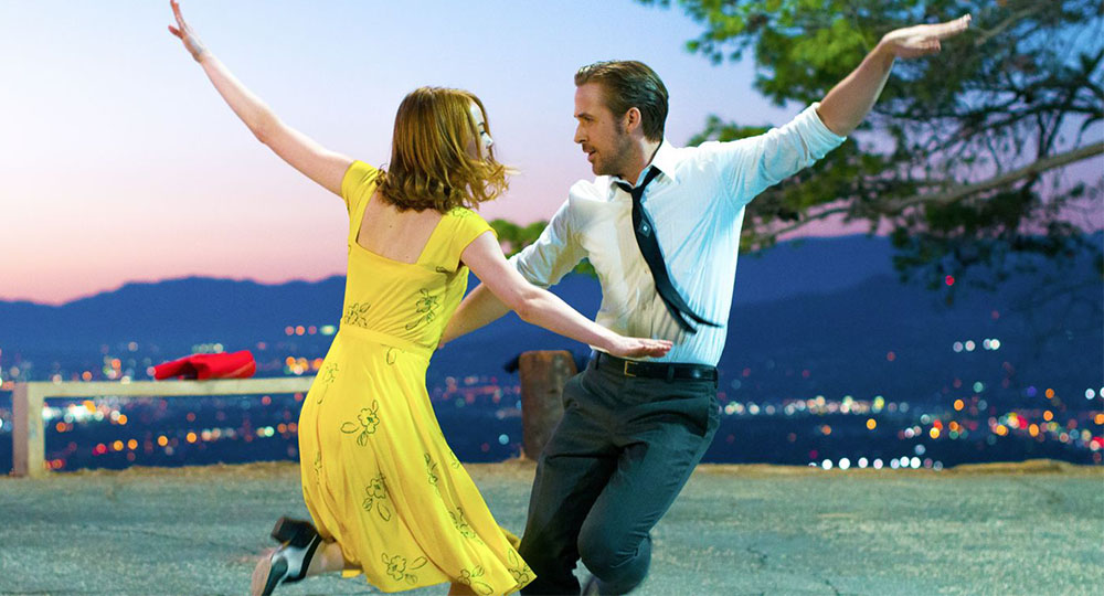 Emma Stone and Ryan Gosling in 'La La Land'