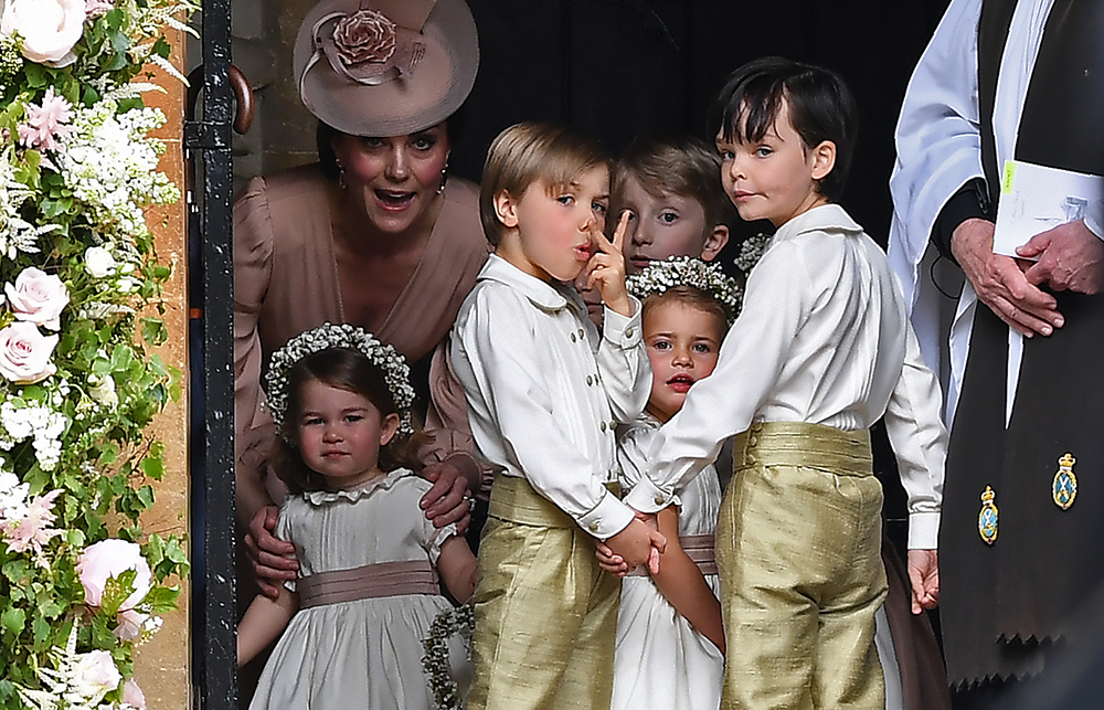 Prince George And Princess Charlotte Steal The Show At Pippa Middleton’s Wedding
