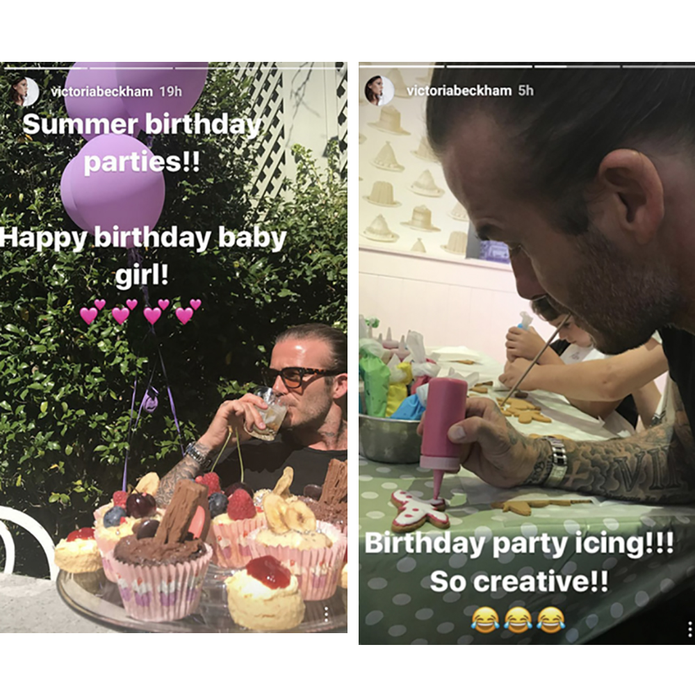 Harper Beckham's birthday