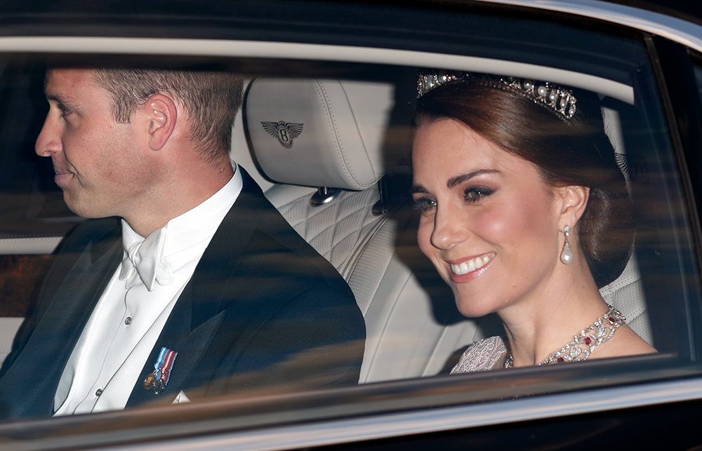Kate Middleton in Princess diana's tiara