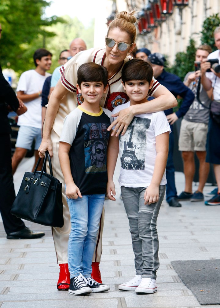 celine dion kids