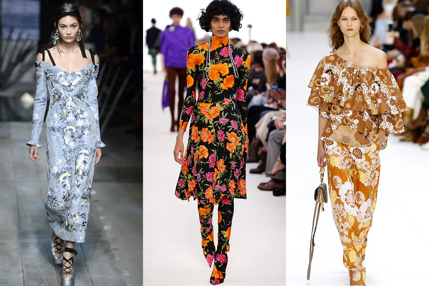 florals spring 2017 trend