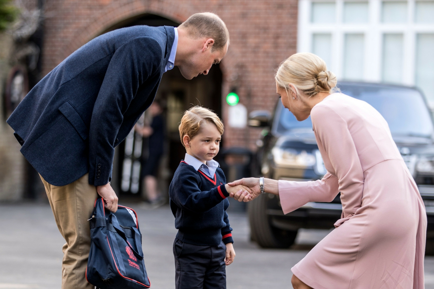 prince george first day of school