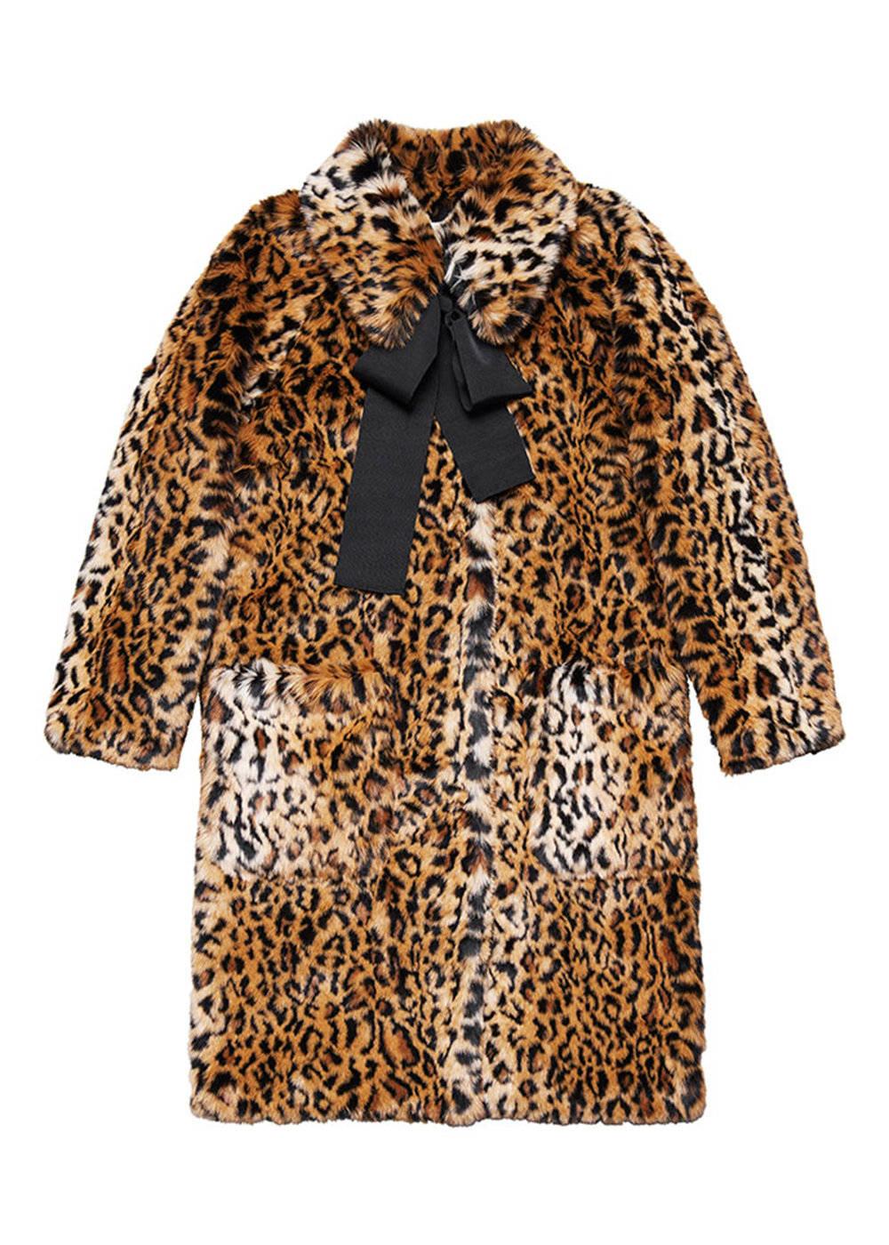 erdem h&m leopard print coart