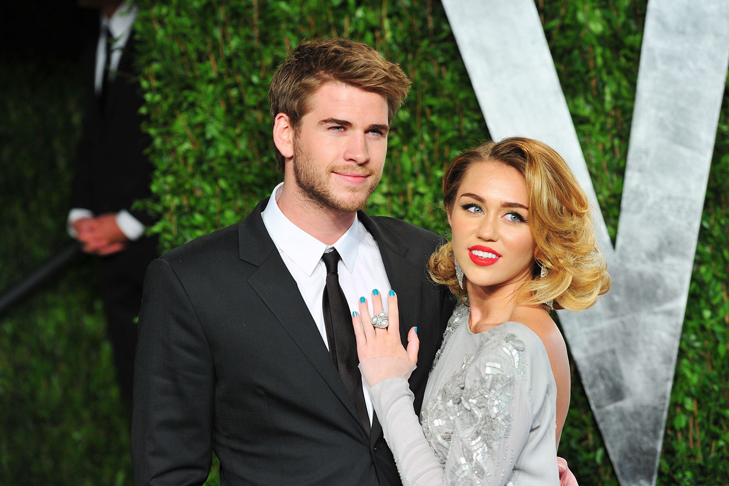 Miley Cyrus And Liam Hemsworth Spotted Wearing Matching Wedding Rings