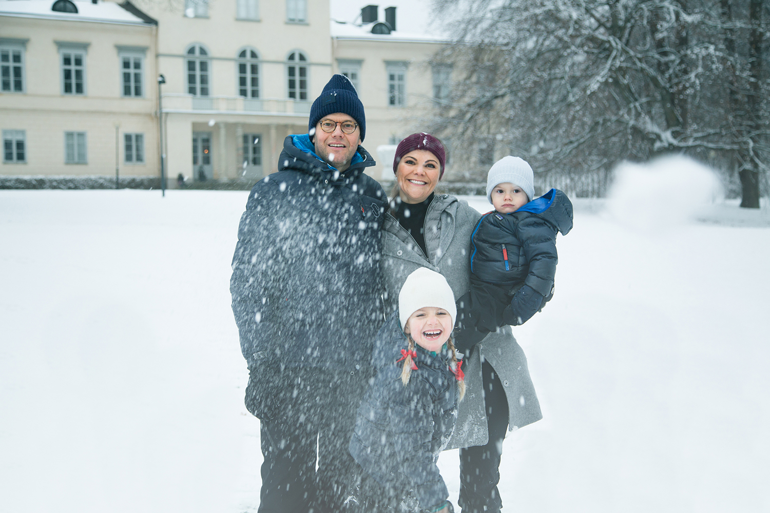 Swedish Royal Family 2017 holiday photo