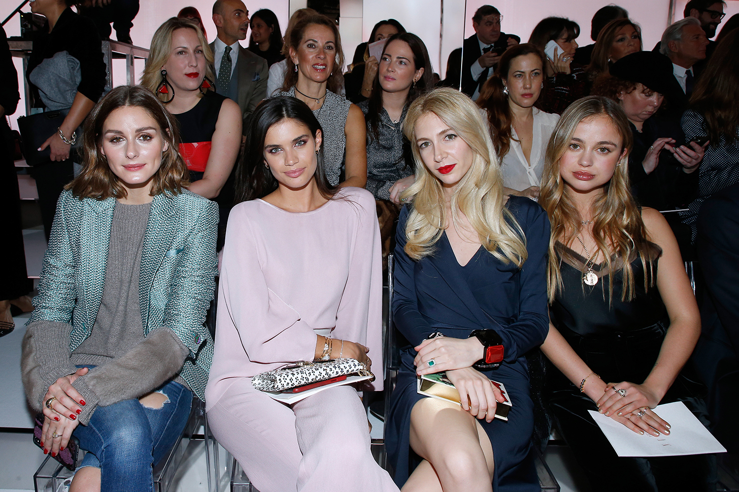 lady amelia windsor front row fashion week