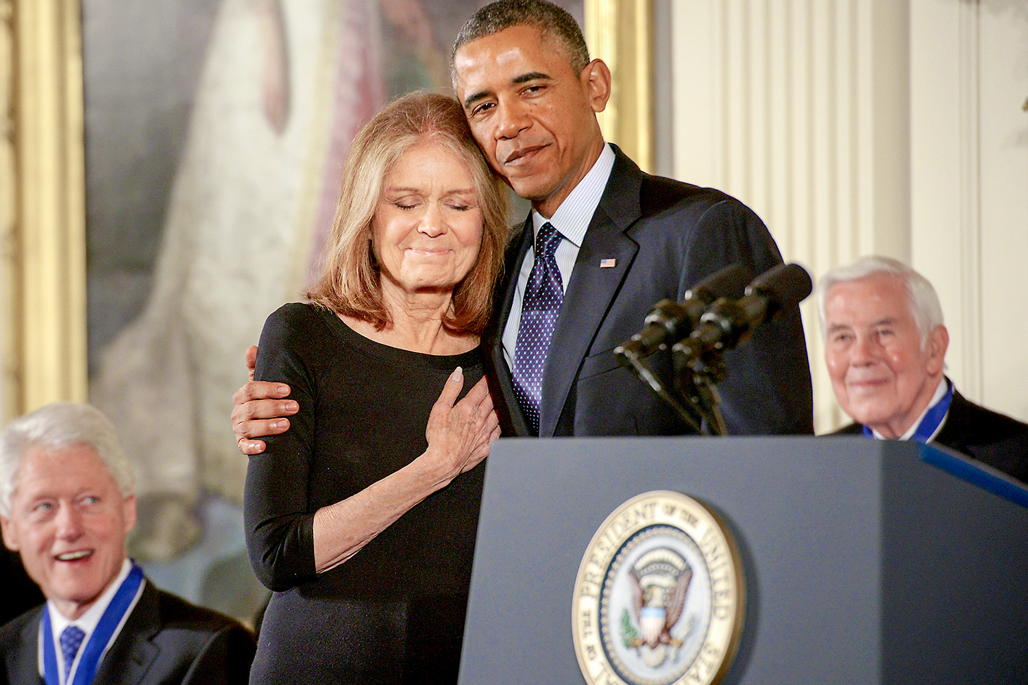 Gloria Steinem Obama