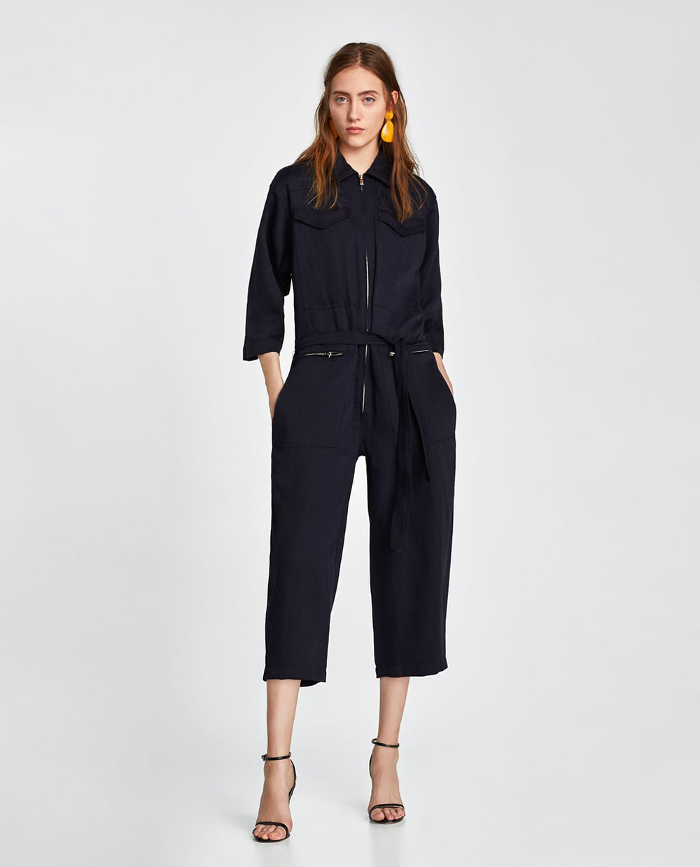 cropped jumpsuit