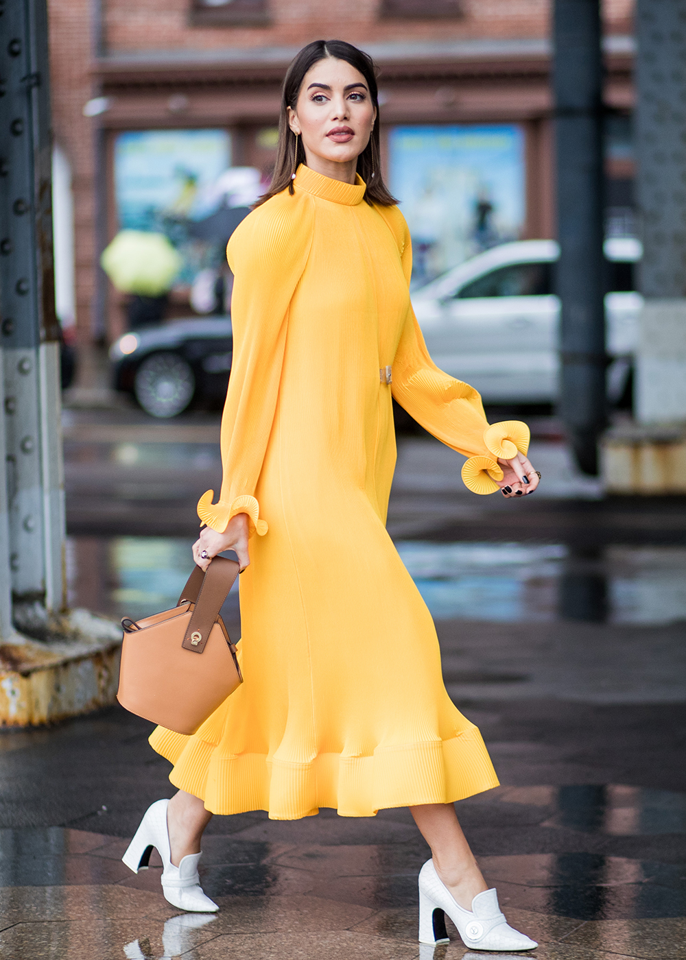 yellow dress trend