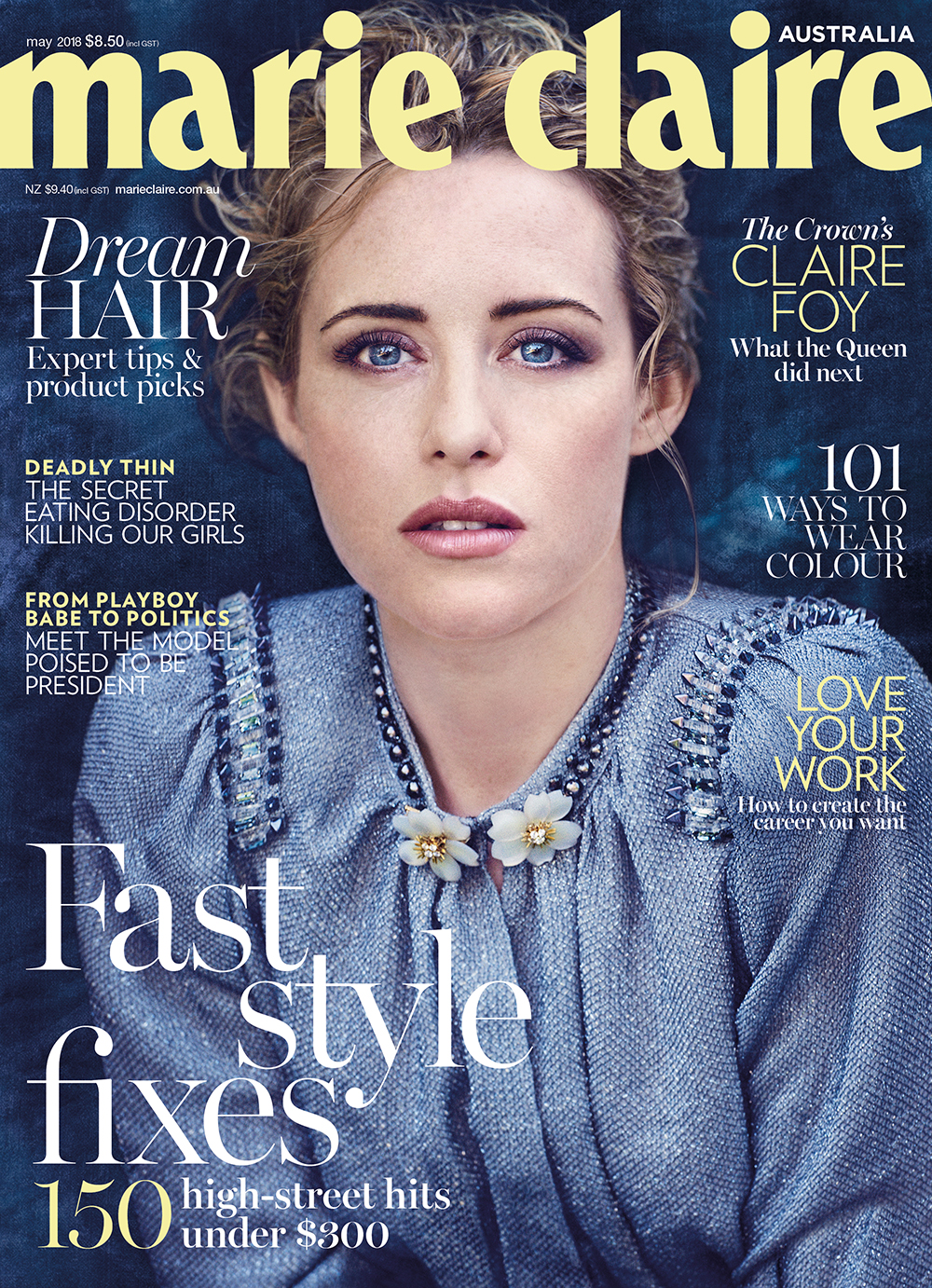 claire foy interview marie claire australia