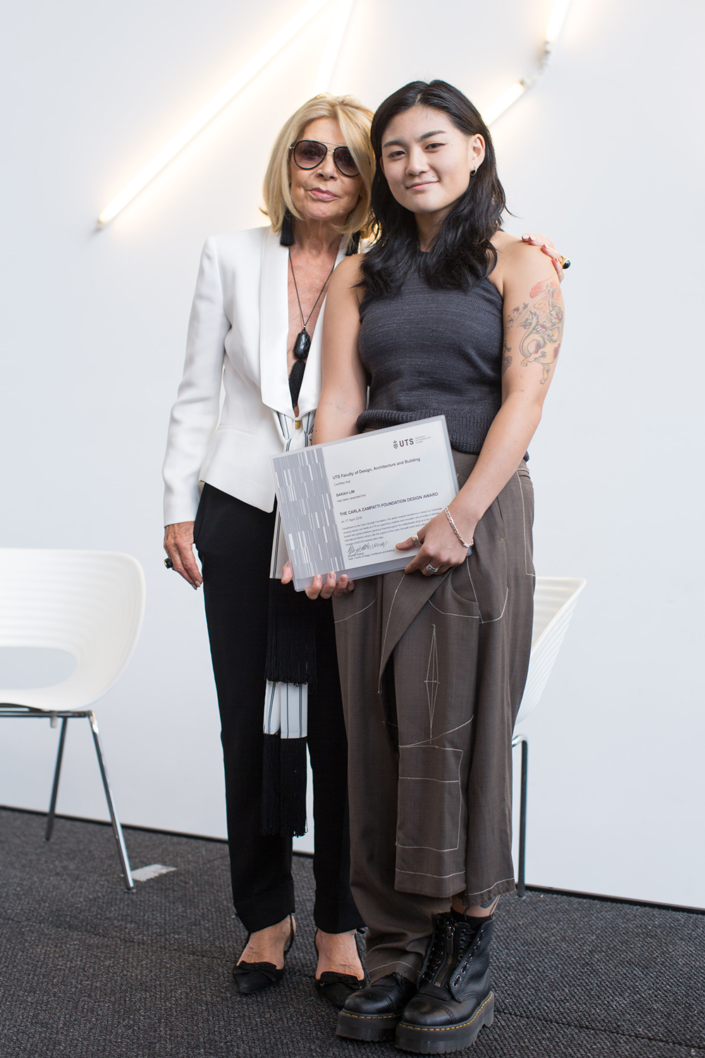 carla zampatti sarah lim award winner UTS