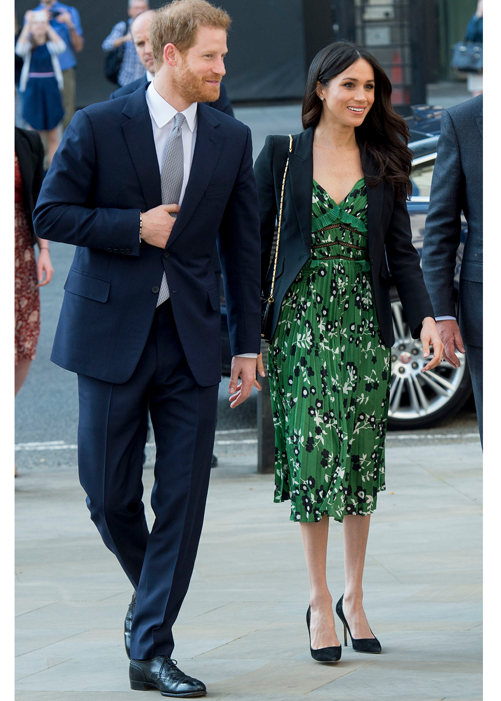 meghan markle green dress