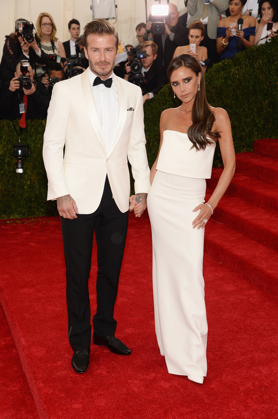 Victoria Beckham David Beckham Met Gala