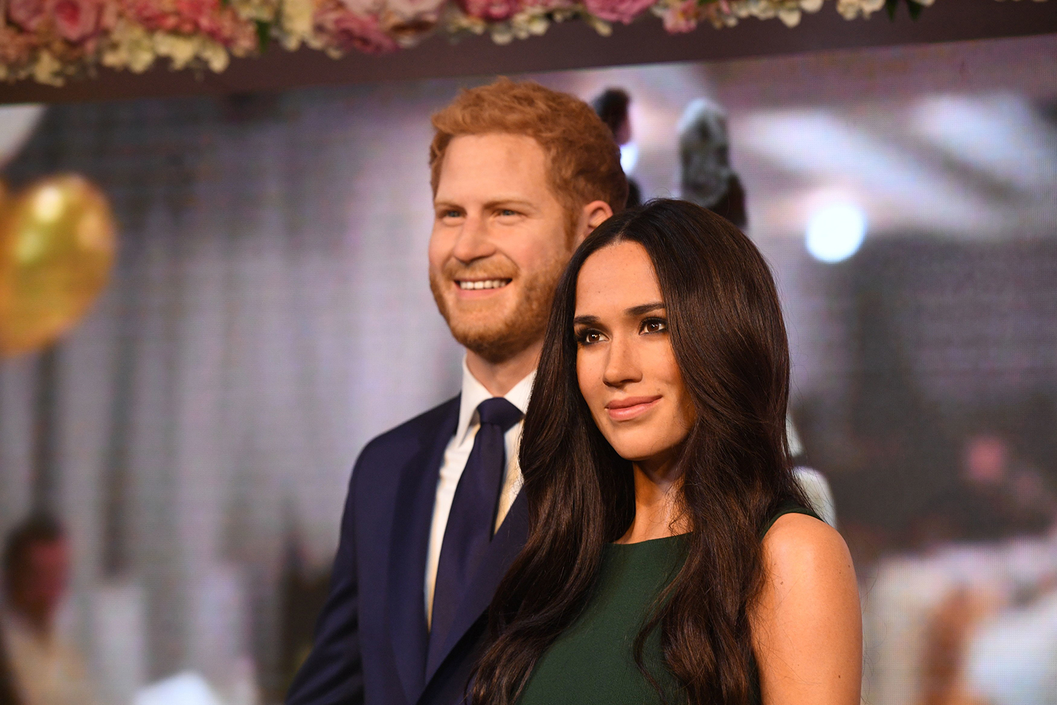 meghan markle prince harry waxwork madame tussauds