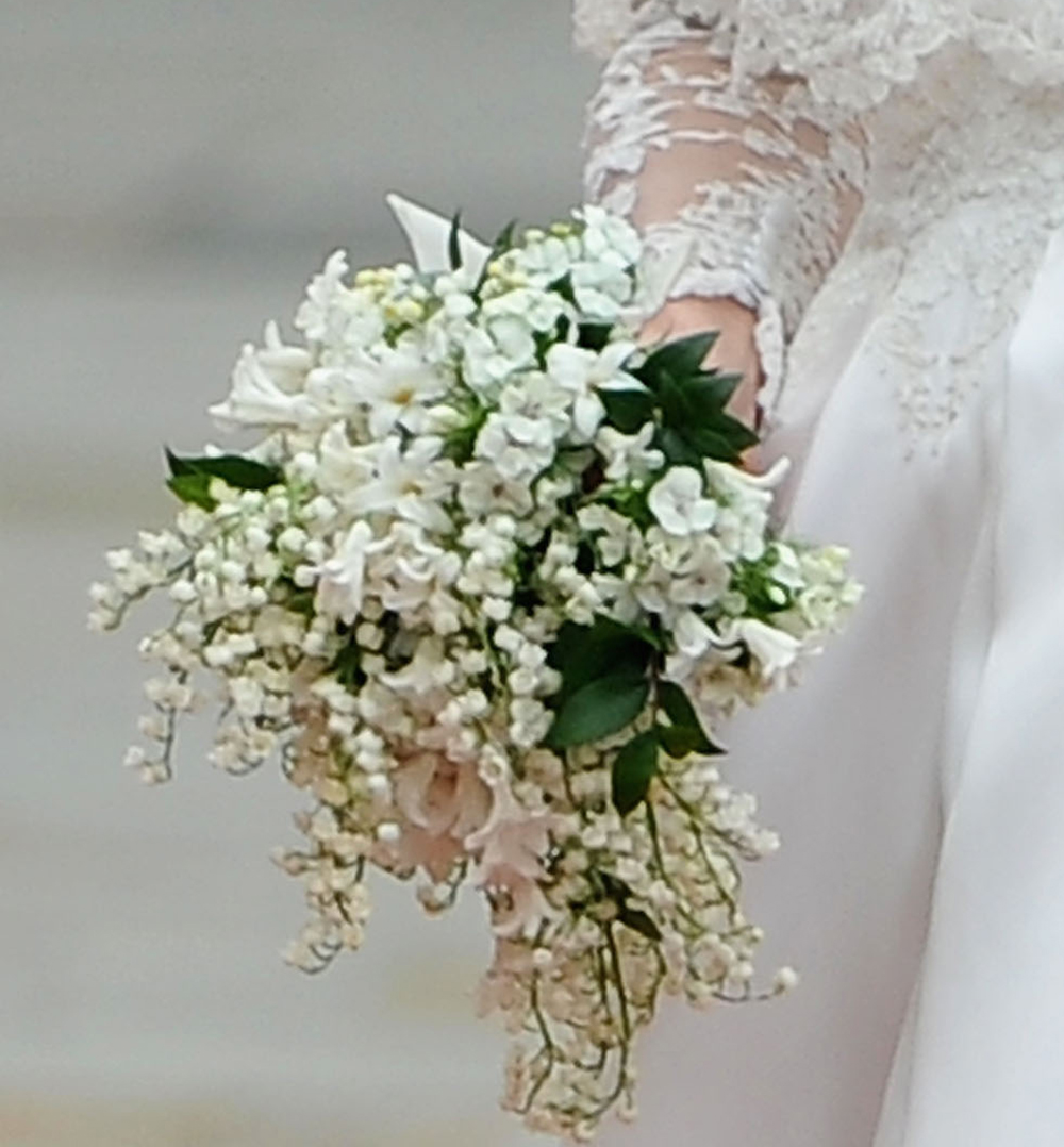 Kate Middleton bridal bouquet