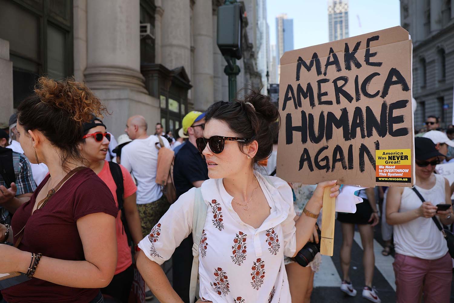 #FamiliesBelongTogether marches in US