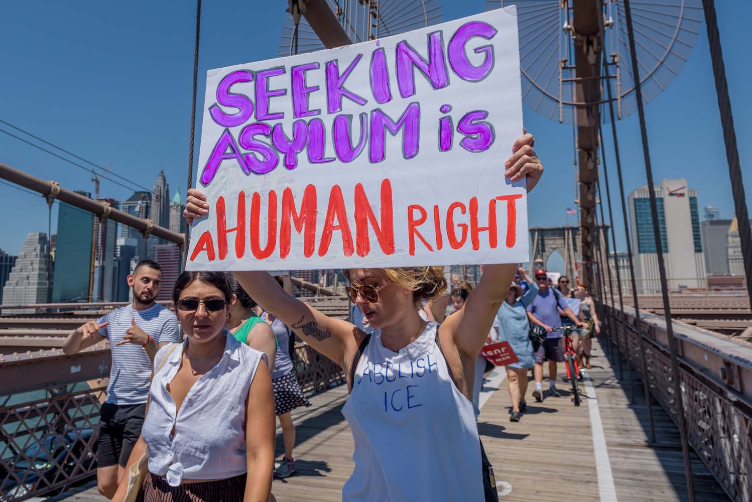 #FamiliesBelongTogether marches in US