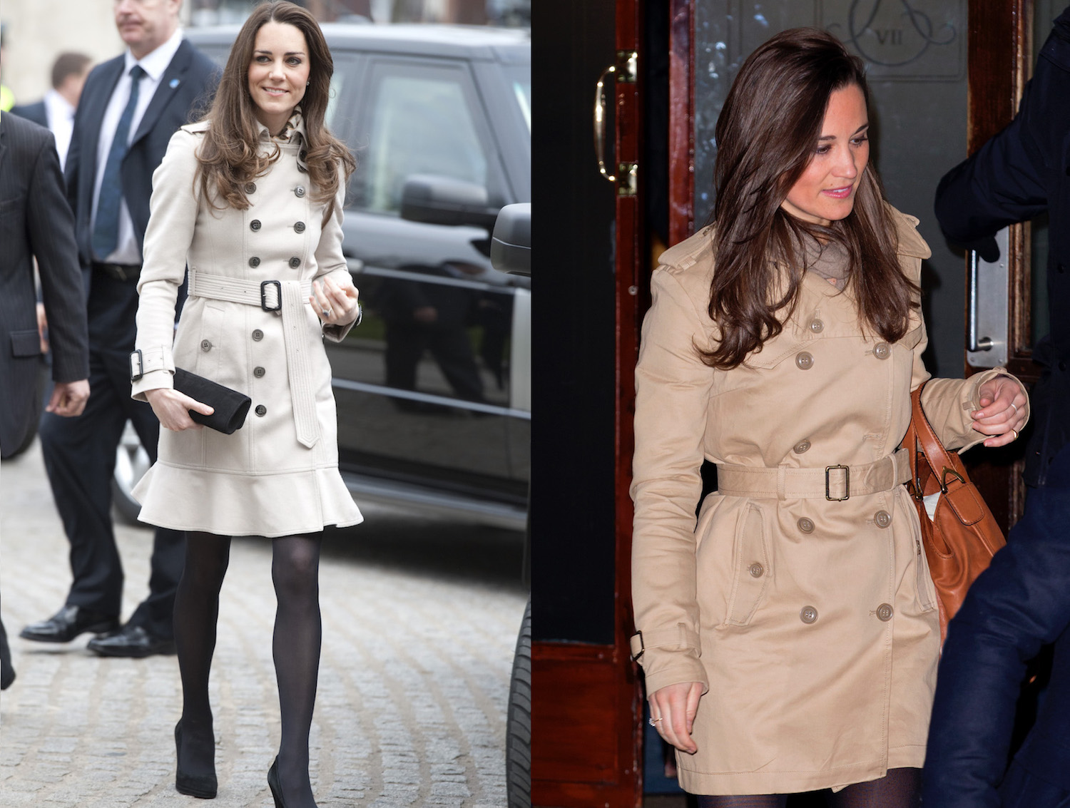 Pippa and Kate Middleton