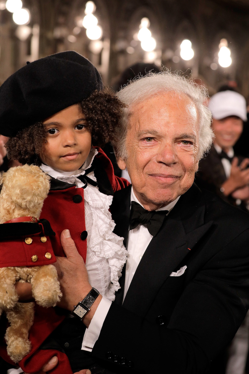 Ralph Lauren and Child