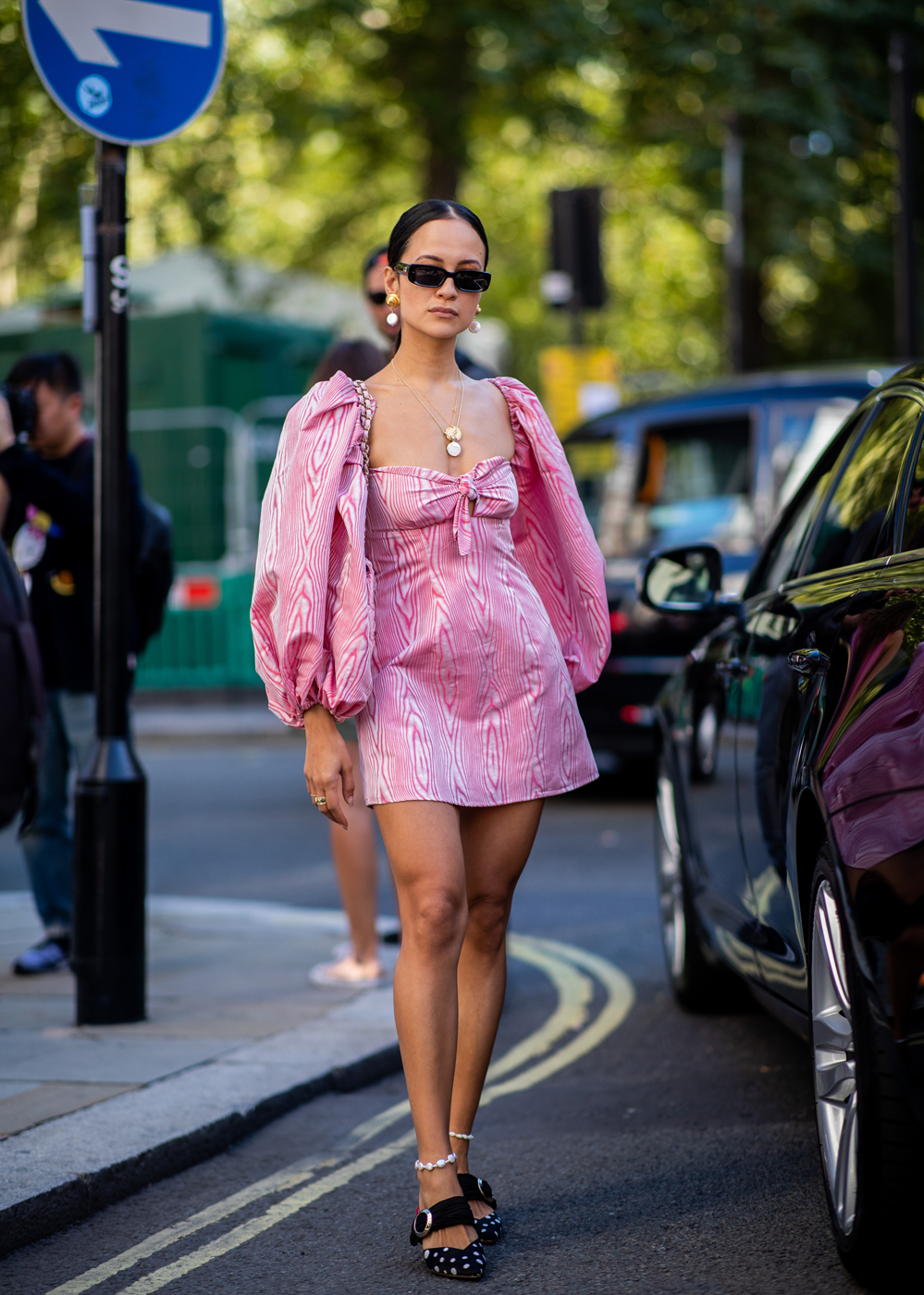 London Fashion Week street style