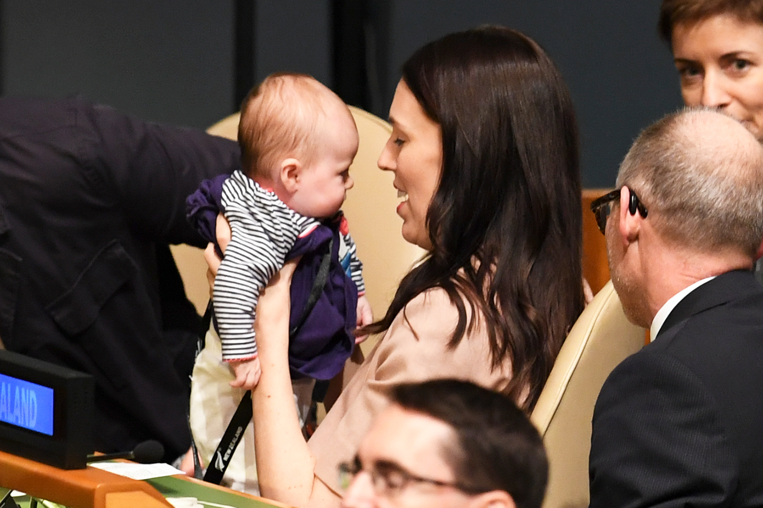 Jacinda Ardern Makes History At United Nations Assembly With 3-Month-Old Baby