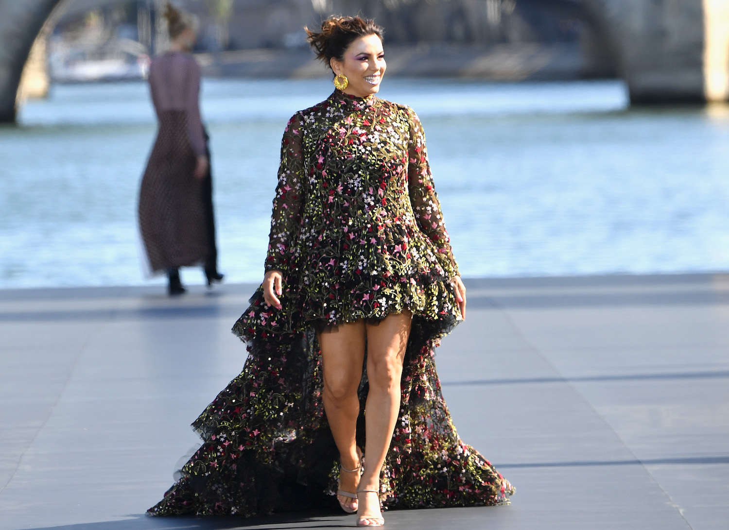 eva longoria paris fashion week