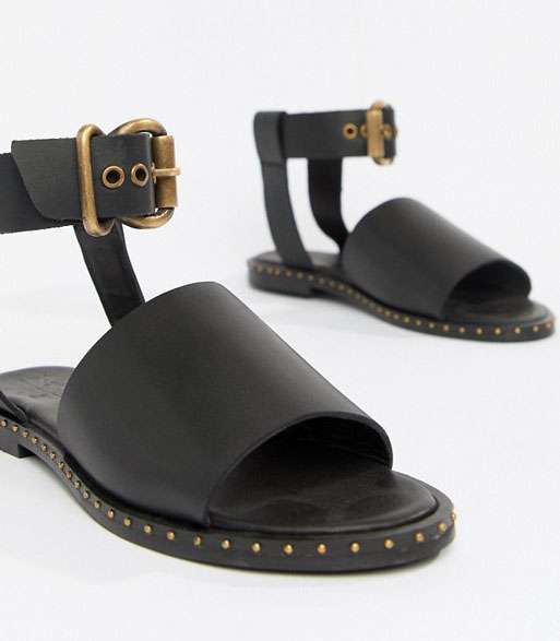 Asos leather sandals