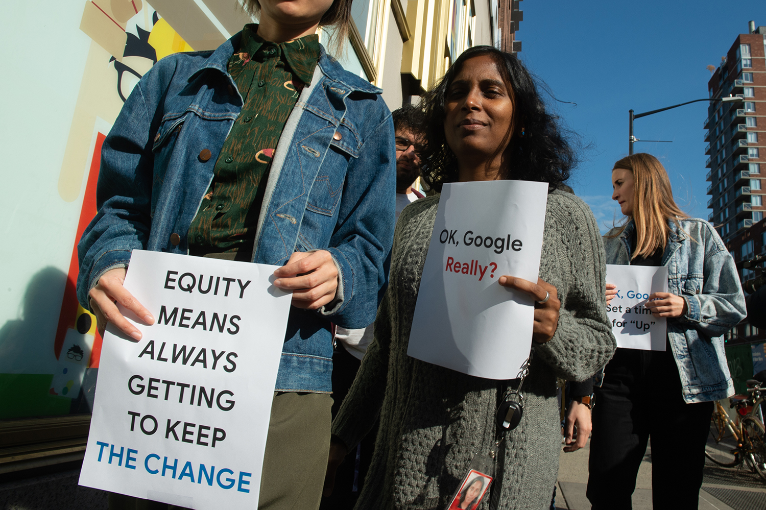 Google protests