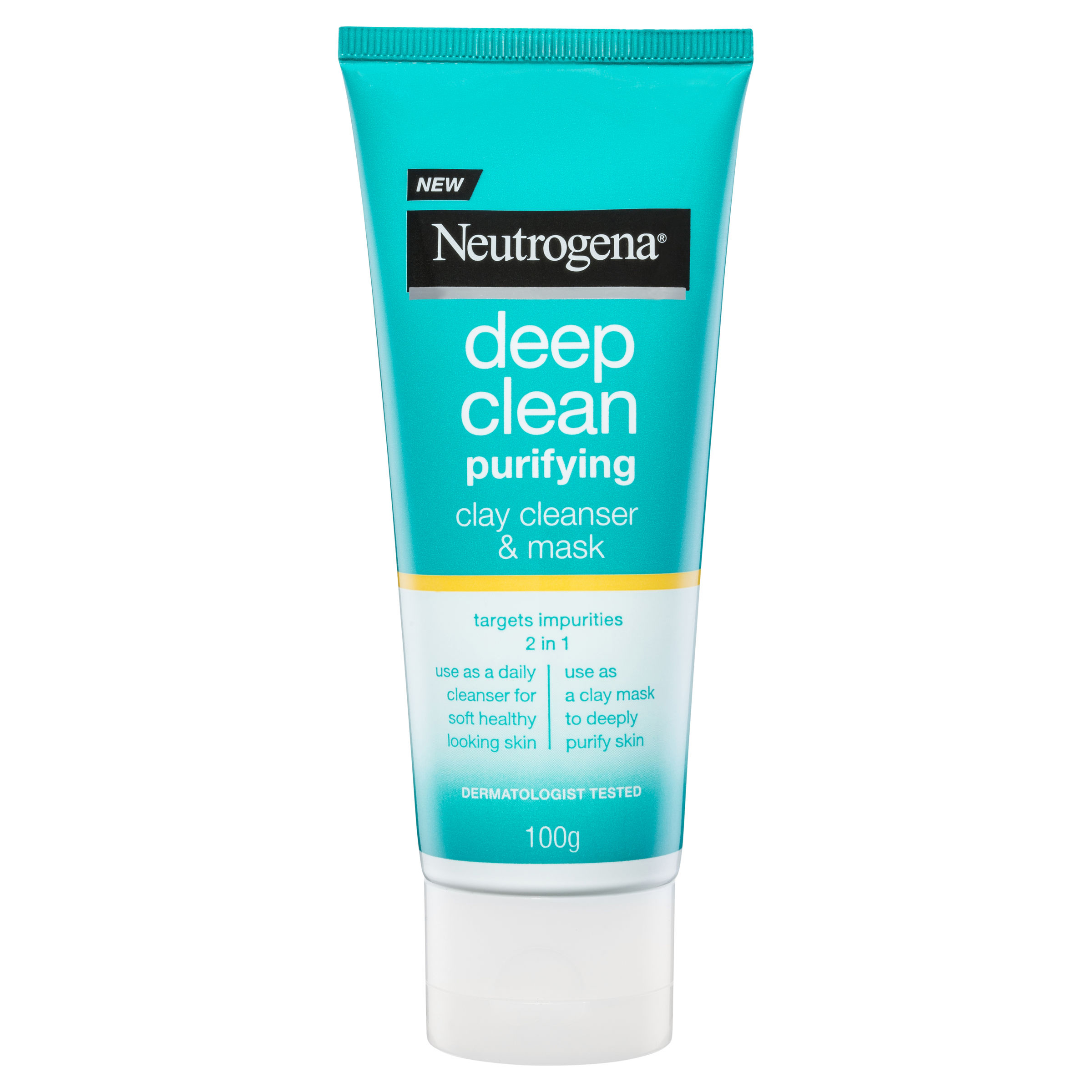 Neutrogena – Deep Clean Purifying Clay Cleanser & Mask