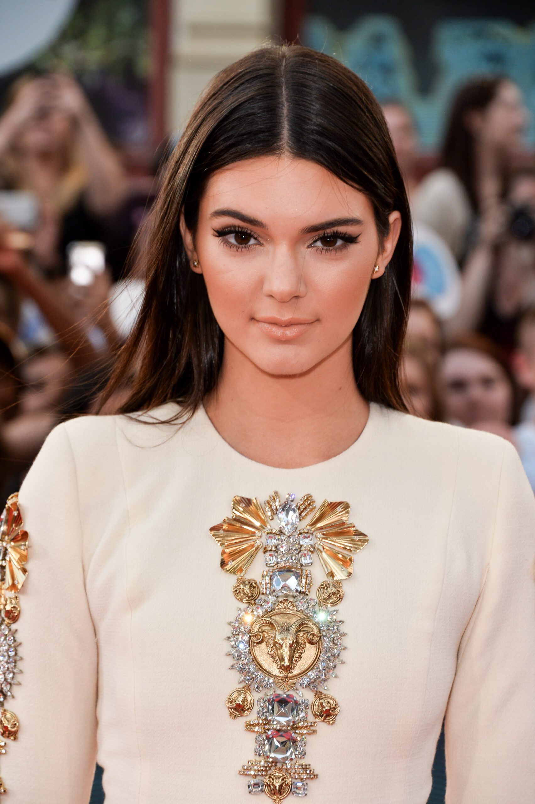 Kendall Jenner at the 2014 MuchMusic Video Awards appeared to have made her lips fuller with nude liner